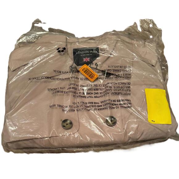 London Fog, Medium, Beige, Women’s Trench Coat - Picture 2 of 5